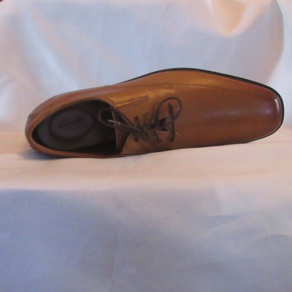 New Without Box - Clarks Tan Tilden Walk Lace-Up Derbys Size 14 M - Picture 8 of 14